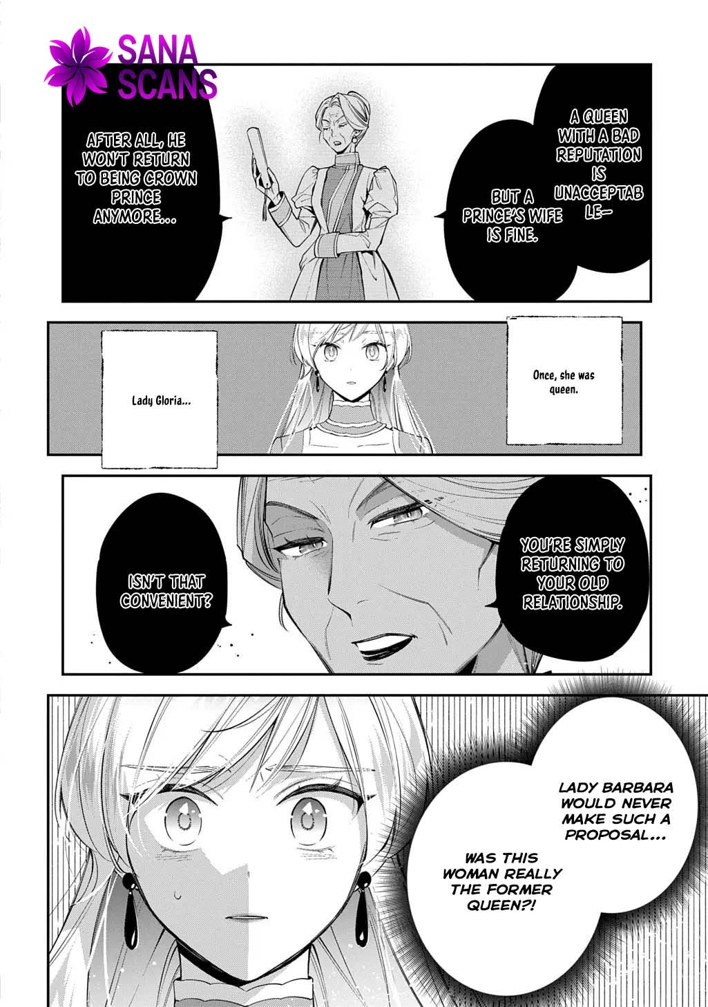 Having been cast aside by the Crown Prince, I shall no longer play the fool. Chapter 36 Page 8